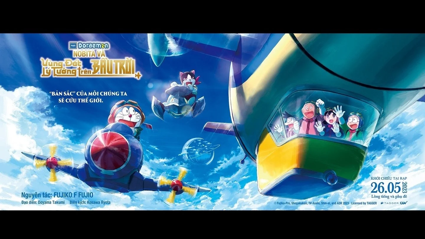 Doraemon: Nobita và Vùng Đất Lý Tưởng Trên Bầu Trời - Doraemon the Movie: Nobita's Sky Utopia
