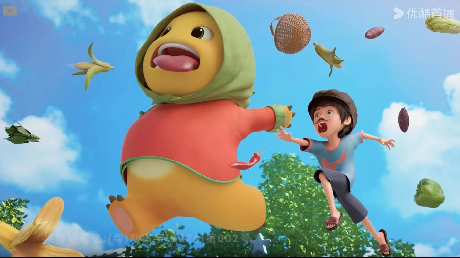 Nãi Long Và Tiểu Thất Đại Chiến Bạo Bạo Long - Nailoong VS Bombloong